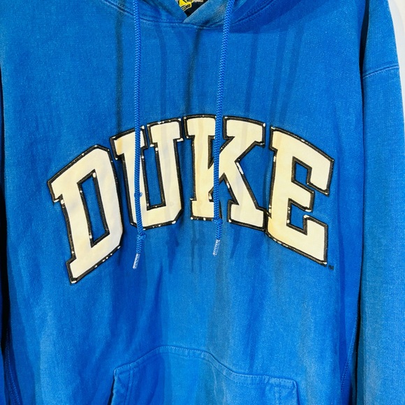 Steve & Barry’s Vintage Duke University Blue Devils Hoodie - Picture 4 of 7